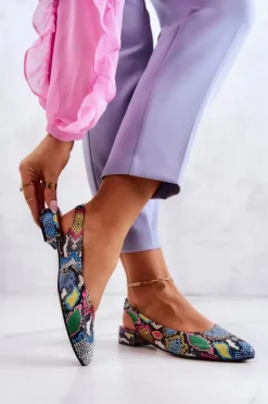 Baleriny Na Obcasie Maciejka 04482-39 Multikolor