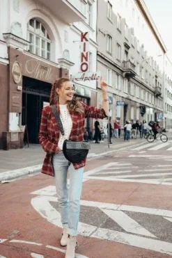 Botki Damskie Kowbojki Beżowe Agnes