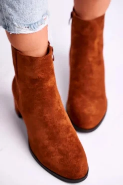 Botki Damskie Sergio Leone Camel BT528