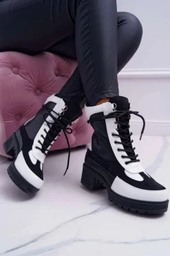 Botki Damskie Wysokie Sznurowane Ridley