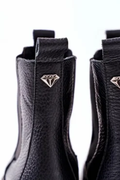 Botki Sztyblety Czarne Nicole 2672