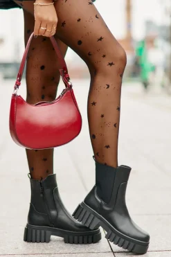 Botki Sztyblety Ocieplane Na Zamek S.Barski HY42-975 Czarne