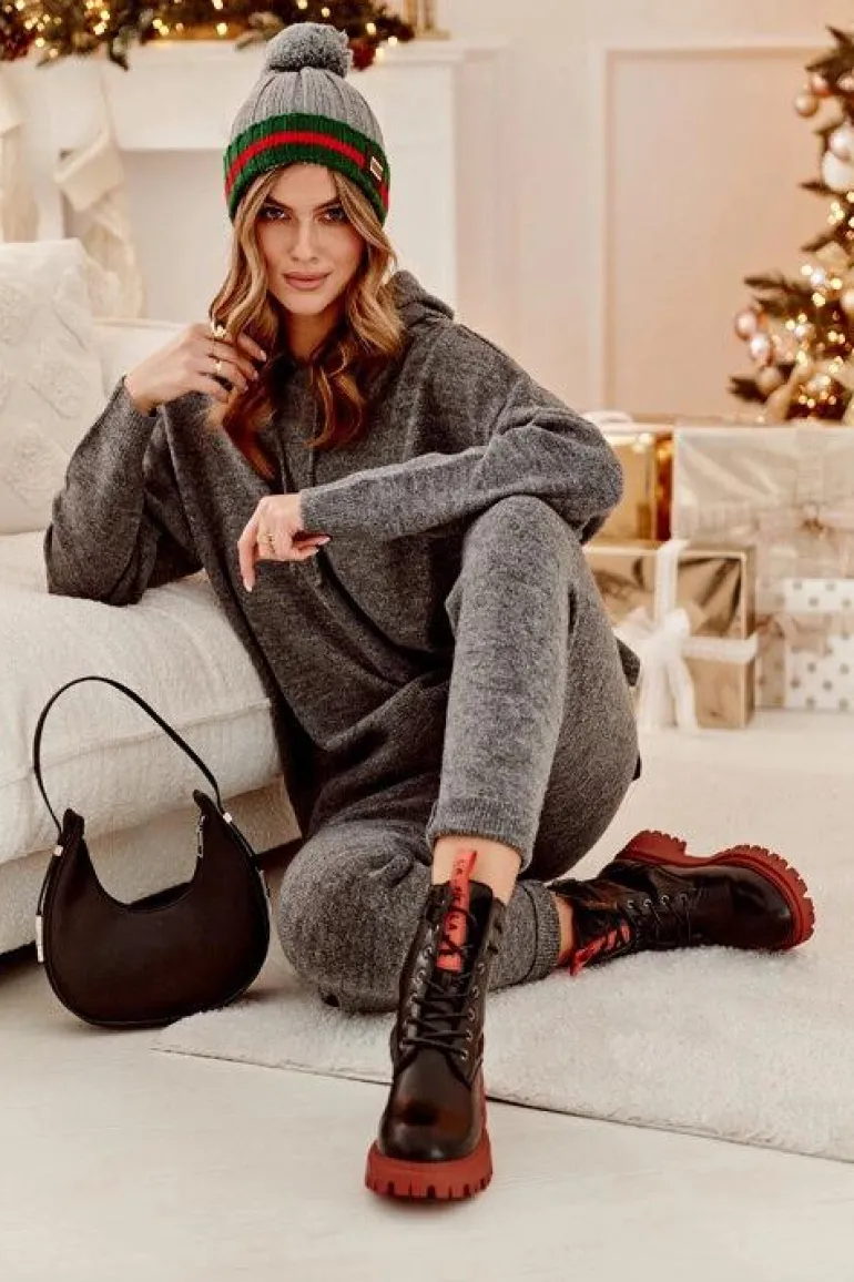 Botki Trapery Damskie La.Fi 250045OR-LA Czarne