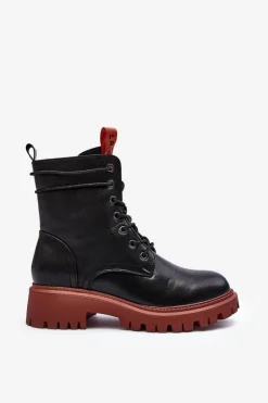 Botki Trapery Damskie La.Fi 250045OR-LA Czarne