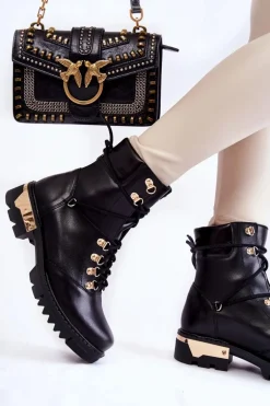 Botki Workery Lewski Shoes 3243 Czarne