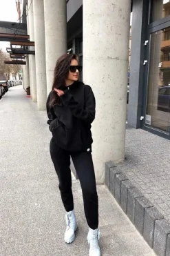 Botki Workery Na Platformie z Nerką Niebieskie Saturday