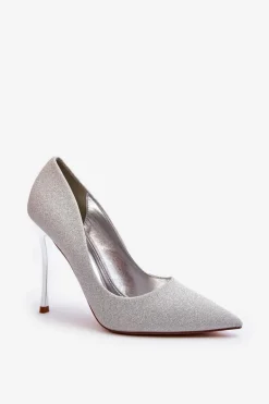 Brokatowe Szpilki Srebrne Tiberona