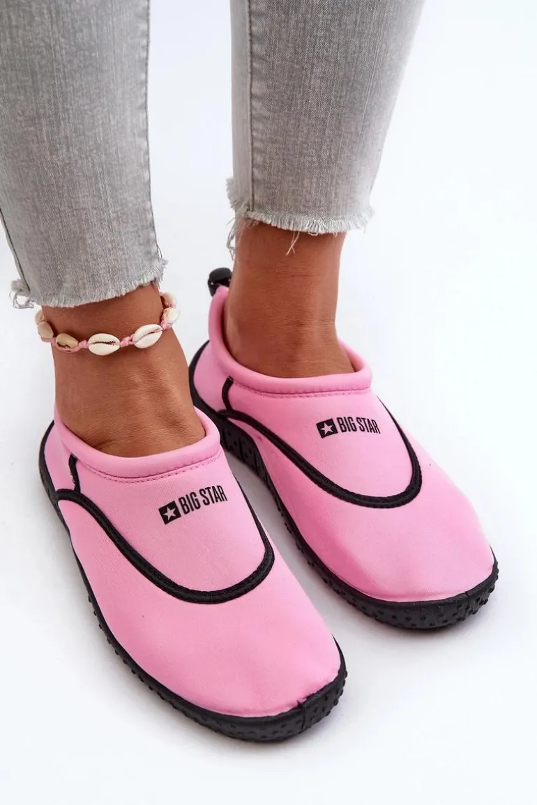 Buty Do Wody Damskie Różowe Big Star NN274A800