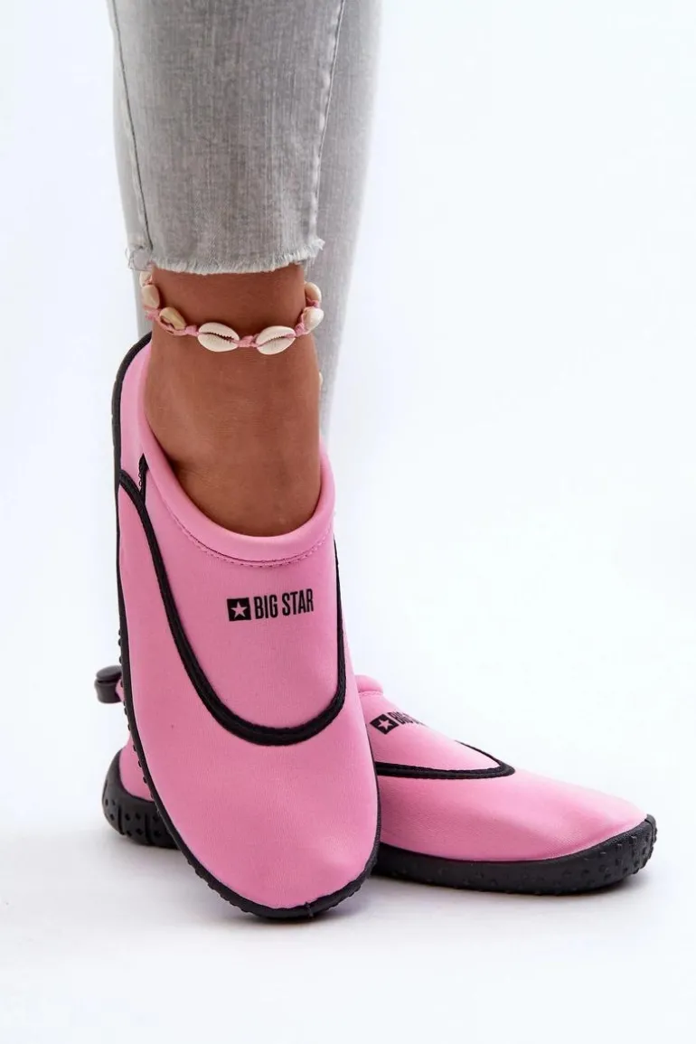 Buty Do Wody Damskie Różowe Big Star NN274A800