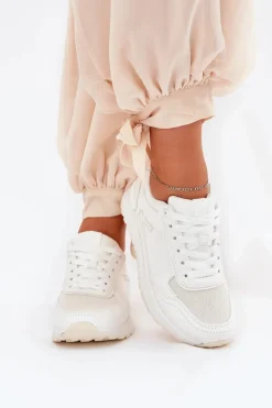 Buty Sportowe Damskie Białe Laaksona