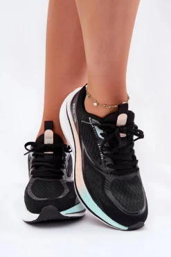 Buty Sportowe Damskie Big Star RR274A160 HI-POLY SYSTEM Czarne