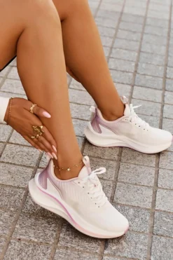 Buty Sportowe Damskie Big Star RR274A161 HI-POLY SYSTEM Białe