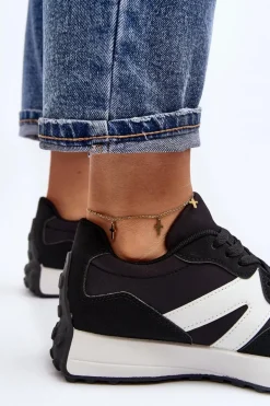 Buty Sportowe Damskie Czarne Chloette