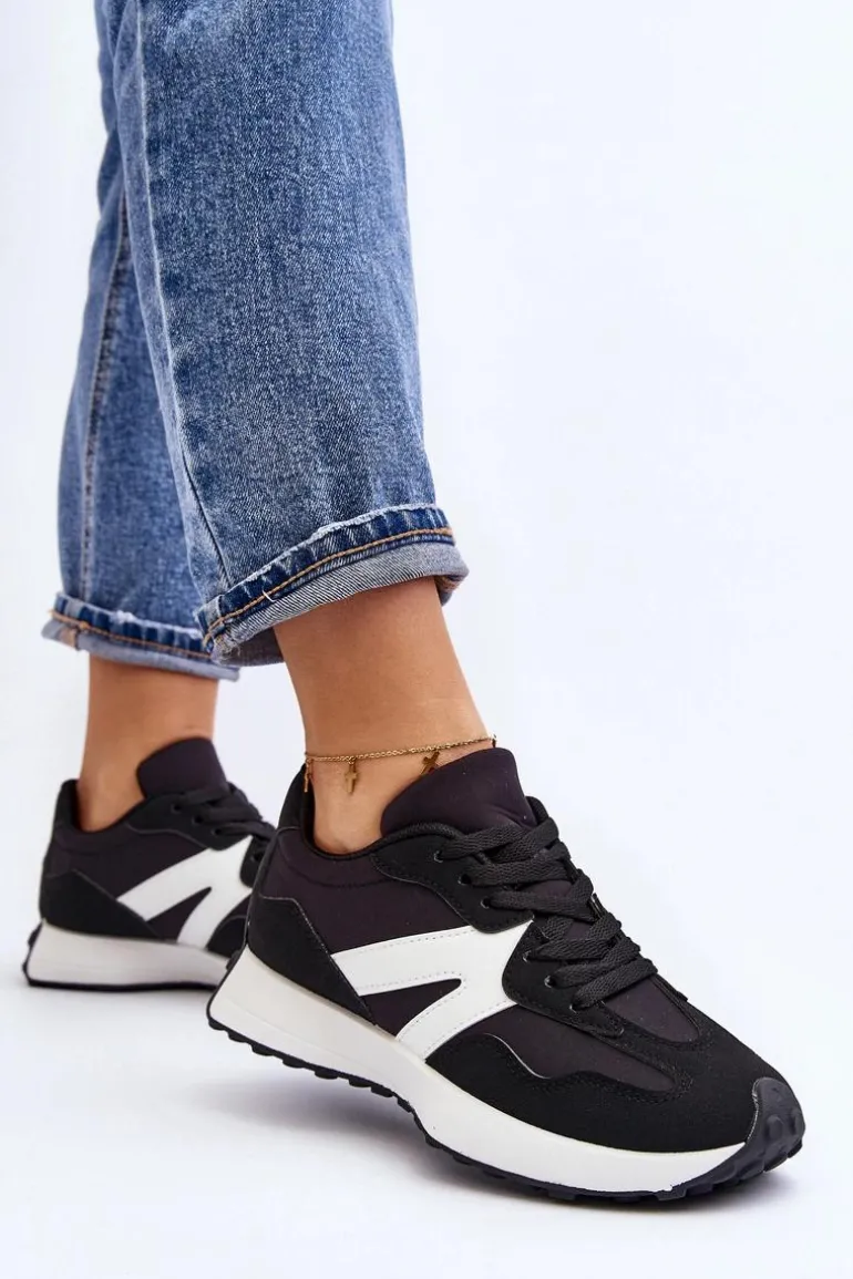 Buty Sportowe Damskie Czarne Chloette