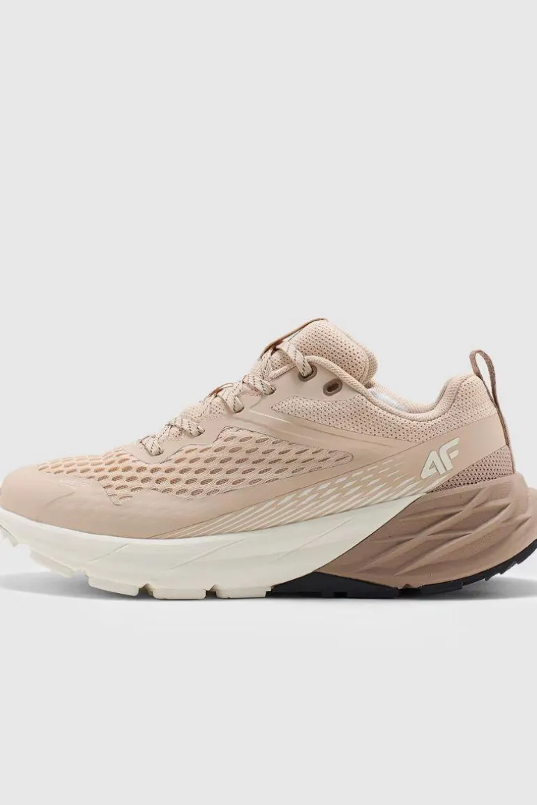 Buty Sportowe Damskie Do Trekkingu I Trailu SPEED HIKER 4F 4FWMM00FOTSF033-83S Beżowe