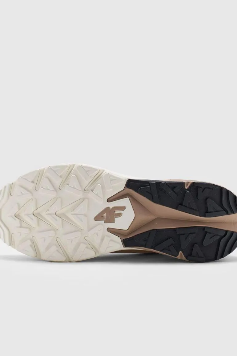 Buty Sportowe Damskie Do Trekkingu I Trailu SPEED HIKER 4F 4FWMM00FOTSF033-83S Beżowe