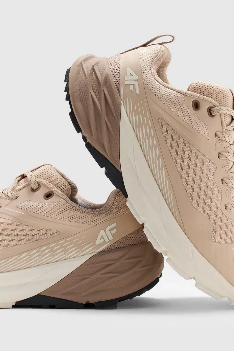 Buty Sportowe Damskie Do Trekkingu I Trailu SPEED HIKER 4F 4FWMM00FOTSF033-83S Beżowe