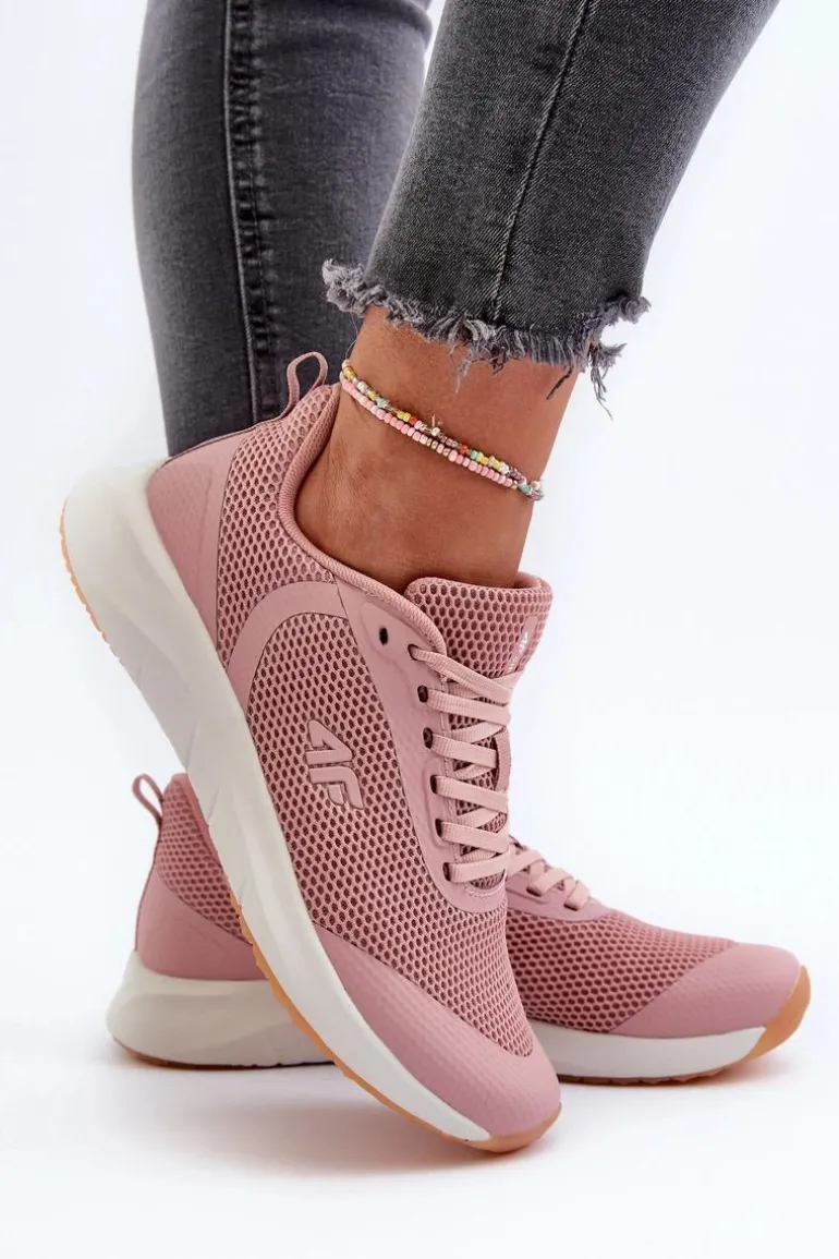 Buty Sportowe Damskie 4F 4FMM00FSPOF027 Różowe