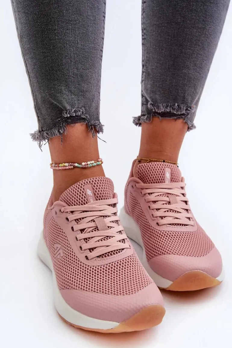 Buty Sportowe Damskie 4F 4FMM00FSPOF027 Różowe