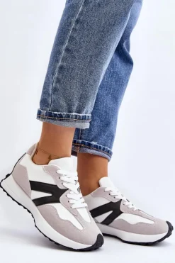 Buty Sportowe Damskie Szare Chloette