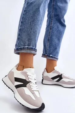 Buty Sportowe Damskie Szare Chloette