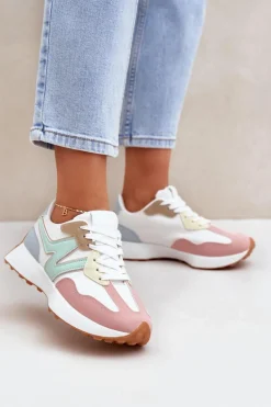 Buty Sportowe Sneakersy Damskie Multikolor Britma