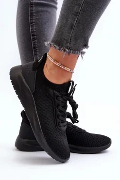 Buty Sportowe Sneakersy Damskie 4F 4FRSS24FLOWF055 Czarne