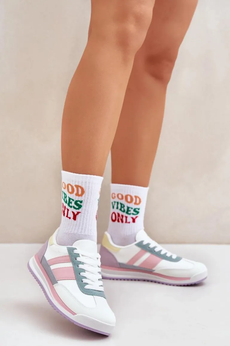 Buty Sportowe Sneakersy Damskie Multikolor Galabis