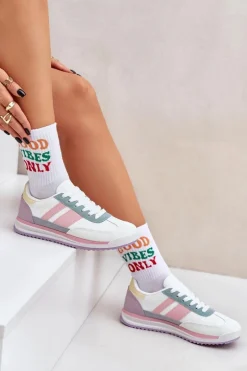 Buty Sportowe Sneakersy Damskie Multikolor Galabis