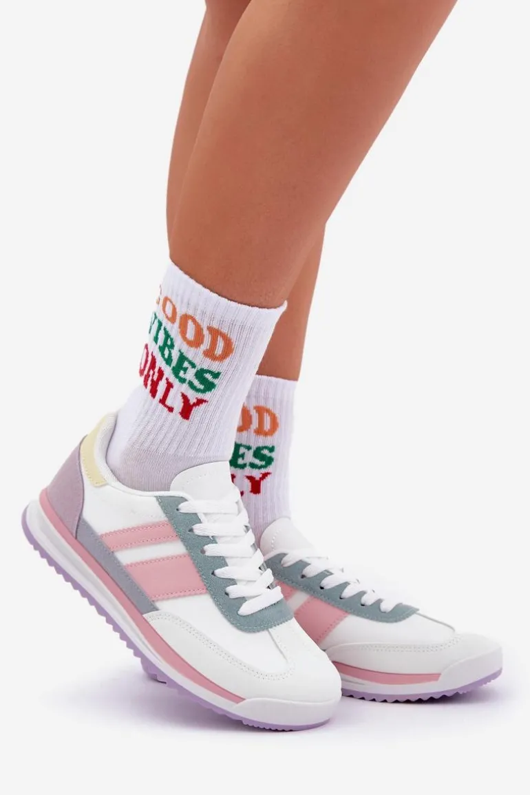 Buty Sportowe Sneakersy Damskie Multikolor Galabis