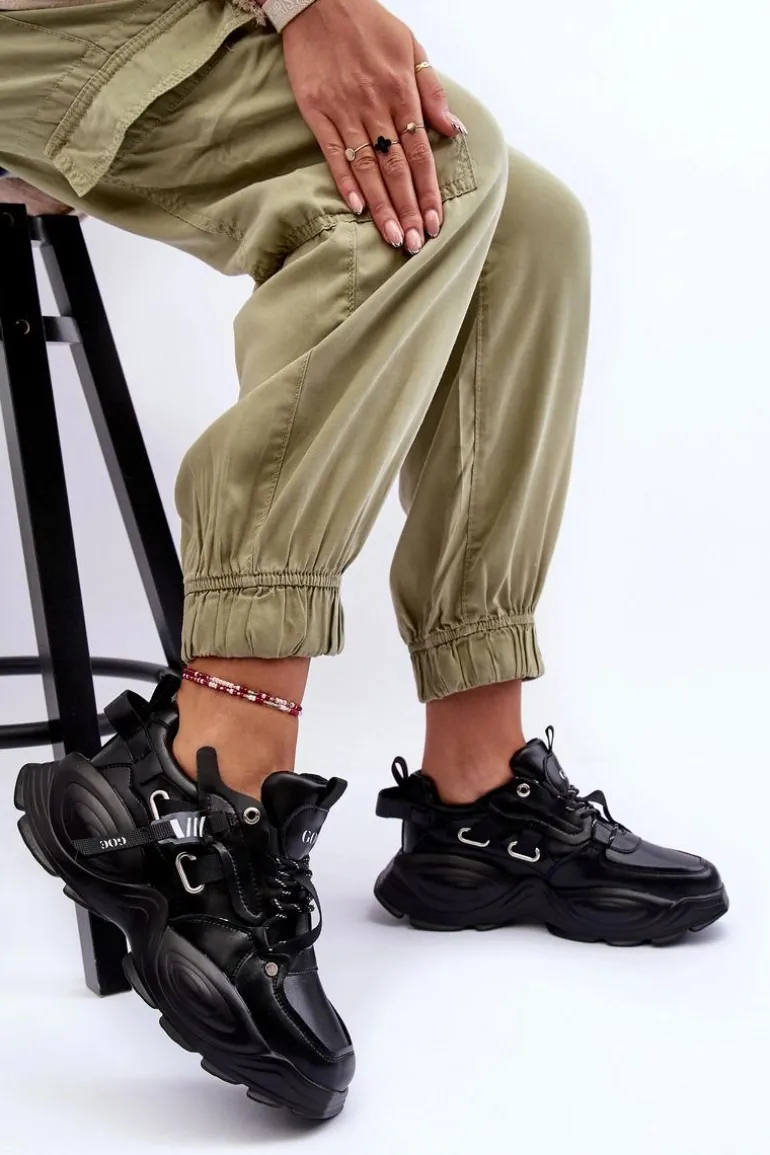 Buty Sportowe Sneakersy GOE MM2N4014 Czarne