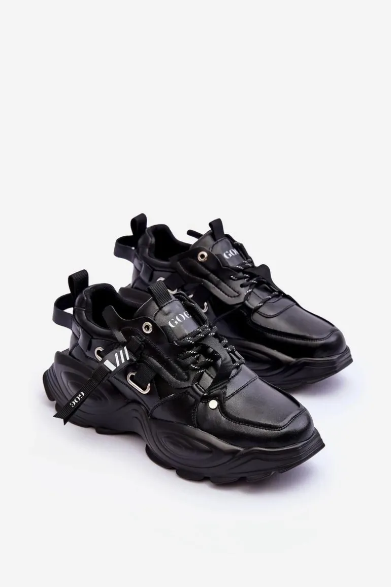 Buty Sportowe Sneakersy GOE MM2N4014 Czarne