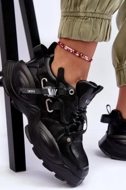 Buty Sportowe Sneakersy GOE MM2N4014 Czarne