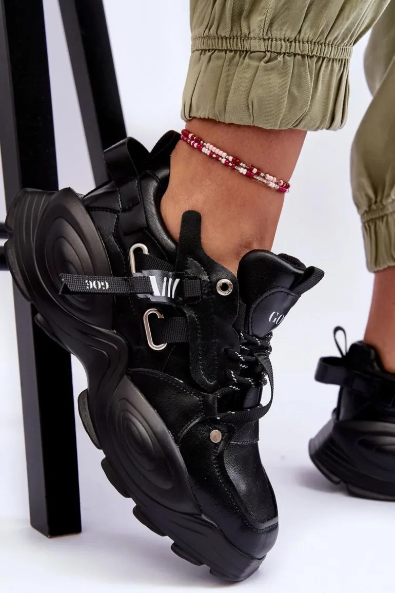 Buty Sportowe Sneakersy GOE MM2N4014 Czarne