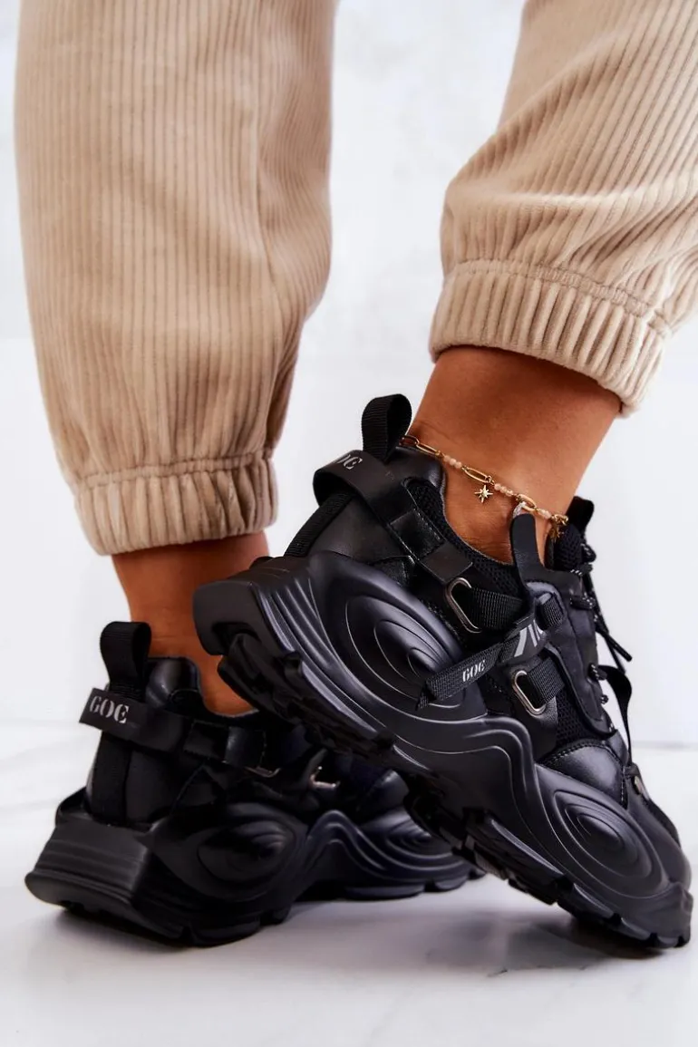 Buty Sportowe Sneakersy GOE JJ2N4083 Czarne