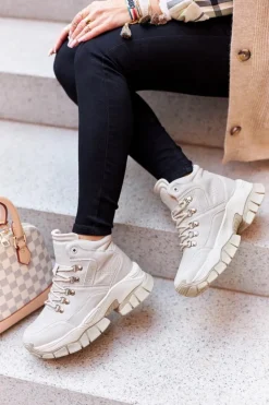 Buty Trekkingowe Big Star II274331 Beżowe