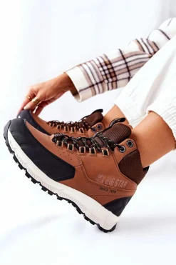 Buty Trekkingowe Big Star II274453 Brązowe