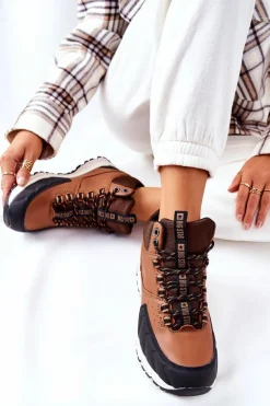 Buty Trekkingowe Big Star II274453 Brązowe