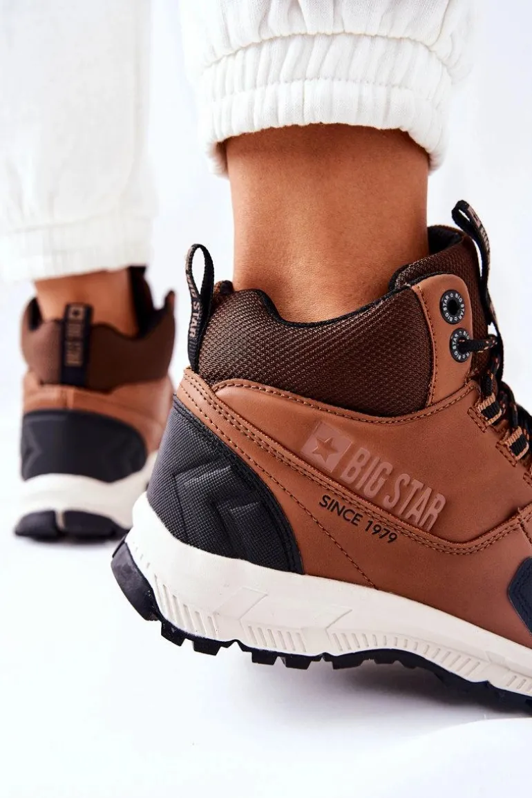 Buty Trekkingowe Big Star II274453 Brązowe