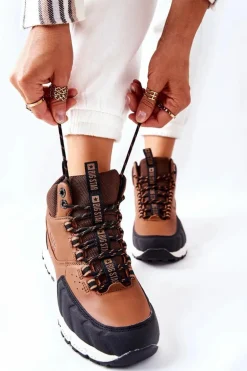 Buty Trekkingowe Big Star II274453 Brązowe