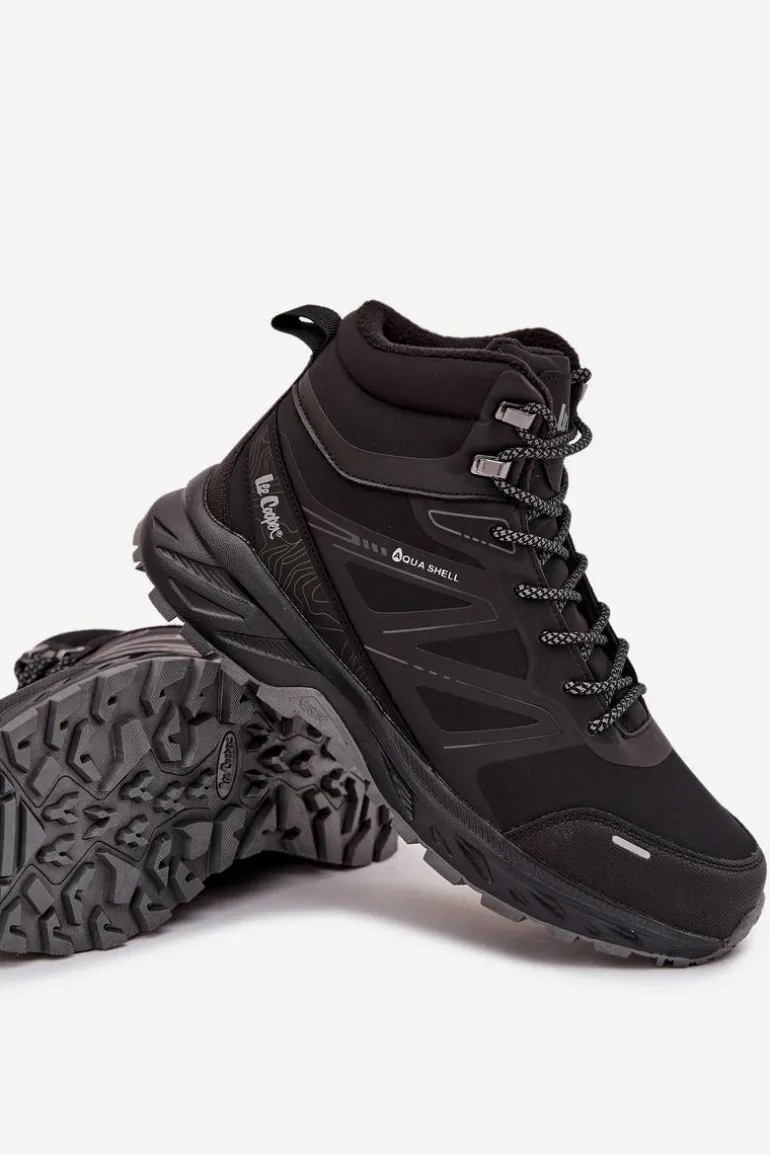 Buty Trekkingowe Damskie Ocieplane Lee Cooper LCJ-25-01-3710 Czarne