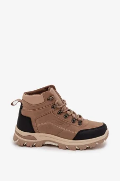 Buty Trekkingowe Damskie Big Star SS274095 Beżowe