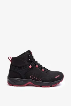 Buty Trekkingowe Trapery Memory Foam System Czarne Big Star MM274562