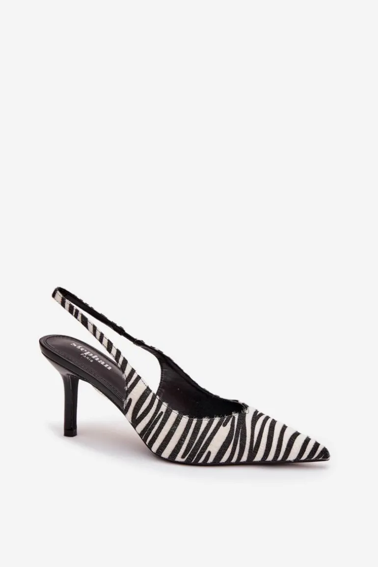 Czółenka Na Szpilce Zebra Phelia