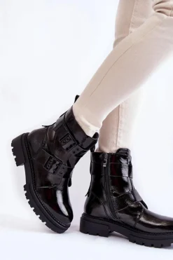 Damskie Botki La.Fi 250007B-LA Czarne