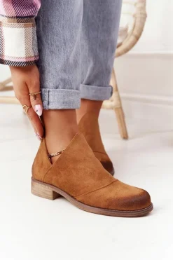 Damskie Botki Z Wycięciami Camel Hillary