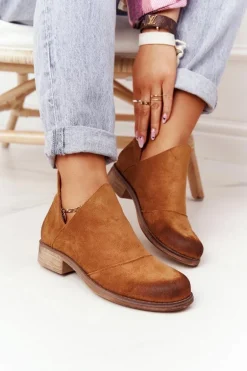 Damskie Botki Z Wycięciami Camel Hillary