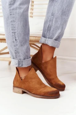 Damskie Botki Z Wycięciami Camel Hillary