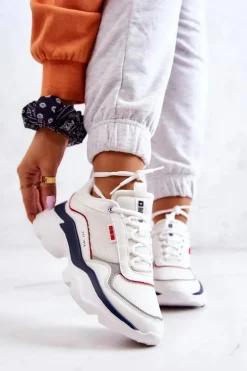 Damskie Buty Sportowe Big Star JJ274A116 Białe