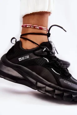 Damskie Buty Sportowe Big Star KK274056 Czarne